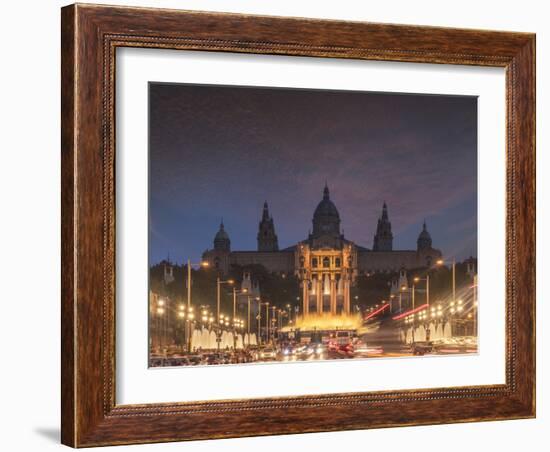 Montjuic, Barcelona, Catalonia, Spain, Europe-Angelo Cavalli-Framed Photographic Print