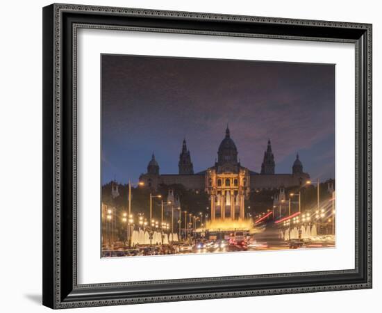 Montjuic, Barcelona, Catalonia, Spain, Europe-Angelo Cavalli-Framed Photographic Print