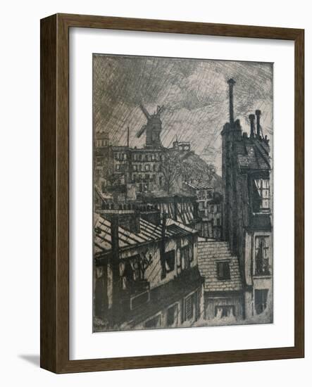 'Montmartre', 1897-Eugene Bejot-Framed Giclee Print