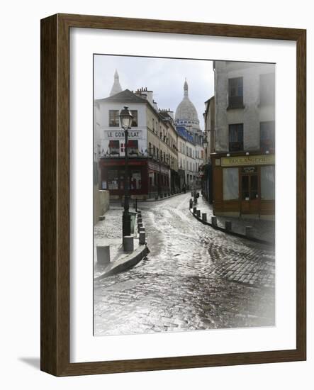 Montmartre 1-Chris Bliss-Framed Photographic Print