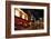 Montmartre and the Basilica of the Sacre Coeur at night, Paris, Ile de France, France-null-Framed Art Print