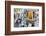 Montmartre, art market, Paris, France-Jim Engelbrecht-Framed Photographic Print