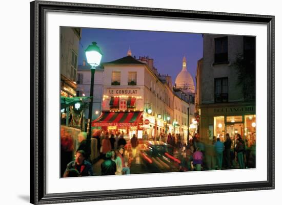 Montmartre Evening-Bob Krist-Framed Giclee Print