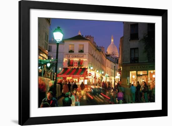 Montmartre Evening-Bob Krist-Framed Giclee Print