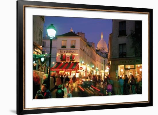 Montmartre Evening-Bob Krist-Framed Giclee Print