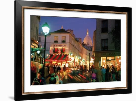 Montmartre Evening-Bob Krist-Framed Giclee Print