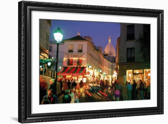 Montmartre Evening-Bob Krist-Framed Giclee Print