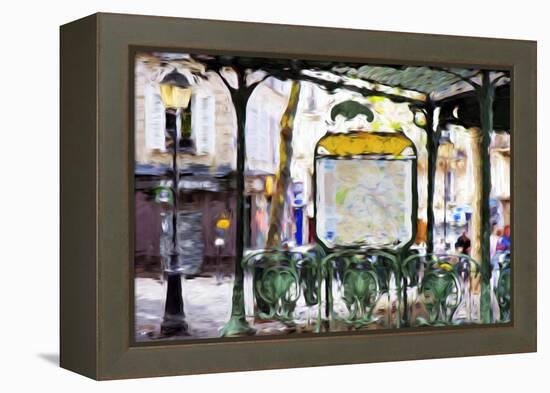 Montmartre Inspiration - In the Style of Oil Painting-Philippe Hugonnard-Framed Premier Image Canvas