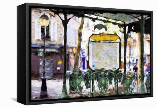 Montmartre Inspiration - In the Style of Oil Painting-Philippe Hugonnard-Framed Premier Image Canvas