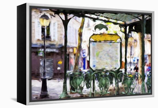 Montmartre Inspiration - In the Style of Oil Painting-Philippe Hugonnard-Framed Premier Image Canvas