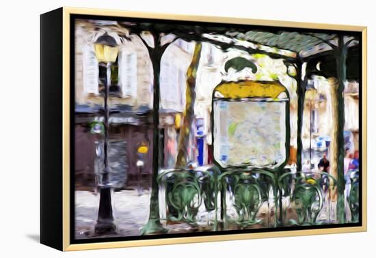 Montmartre Inspiration - In the Style of Oil Painting-Philippe Hugonnard-Framed Premier Image Canvas