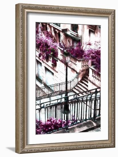 Montmartre Lantern II-Philippe Hugonnard-Framed Giclee Print