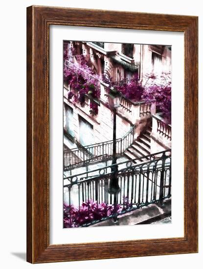 Montmartre Lantern II-Philippe Hugonnard-Framed Giclee Print