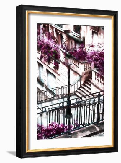 Montmartre Lantern II-Philippe Hugonnard-Framed Giclee Print