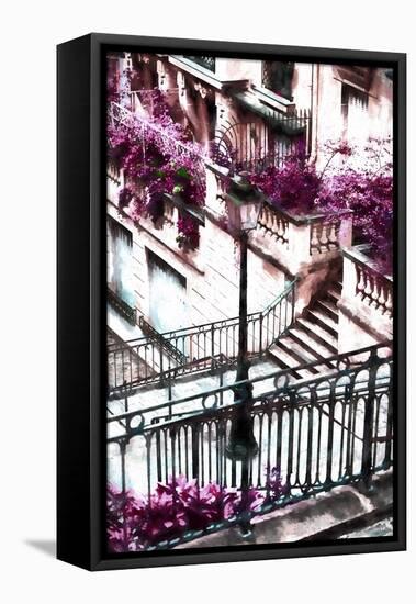 Montmartre Lantern II-Philippe Hugonnard-Framed Premier Image Canvas