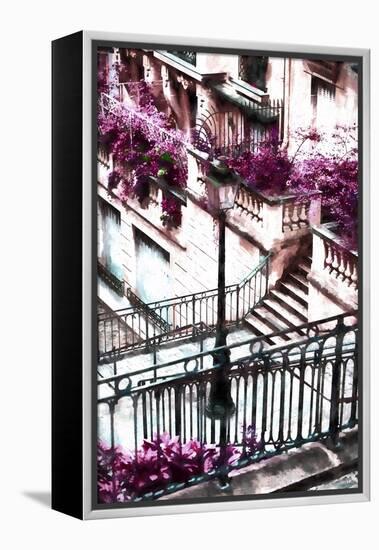 Montmartre Lantern II-Philippe Hugonnard-Framed Premier Image Canvas