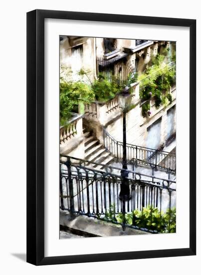 Montmartre Lantern-Philippe Hugonnard-Framed Giclee Print