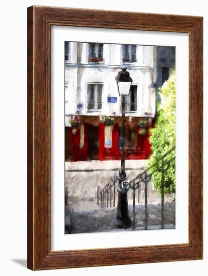 Montmartre Paris-Philippe Hugonnard-Framed Giclee Print