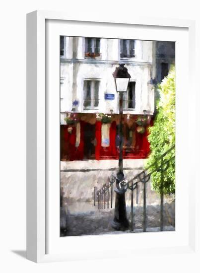 Montmartre Paris-Philippe Hugonnard-Framed Giclee Print