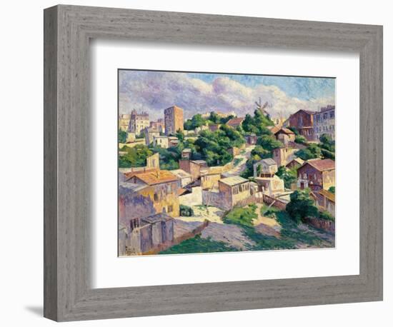 Montmartre, Paris-Maximilien Luce-Framed Giclee Print