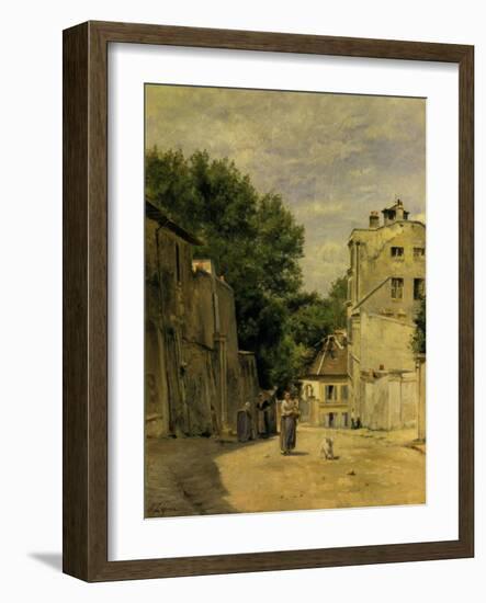 Montmartre, Rue Saint-Vincent-Stanislas Lepine-Framed Art Print