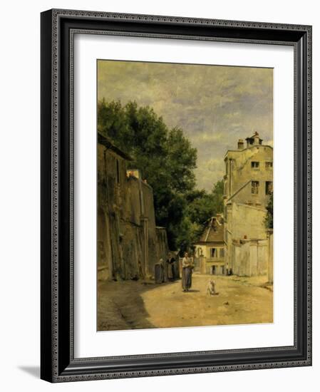 Montmartre, Rue Saint-Vincent-Stanislas Lepine-Framed Art Print