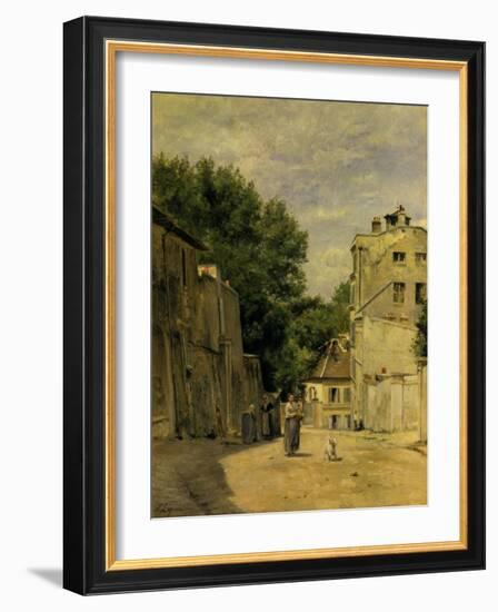 Montmartre, Rue Saint-Vincent-Stanislas Lepine-Framed Art Print