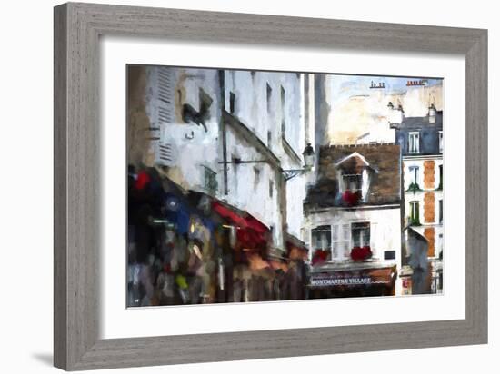 Montmartre Village-Philippe Hugonnard-Framed Giclee Print