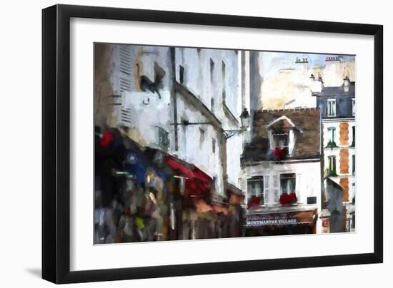 Montmartre Village-Philippe Hugonnard-Framed Giclee Print