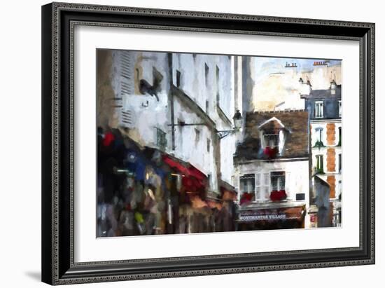 Montmartre Village-Philippe Hugonnard-Framed Giclee Print