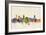 Montreal Canada Skyline-Michael Tompsett-Framed Art Print