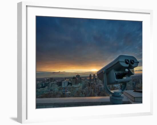 Montreal City View-Irene Suchocki-Framed Photographic Print