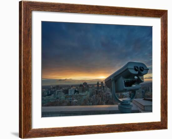 Montreal City View-Irene Suchocki-Framed Photographic Print