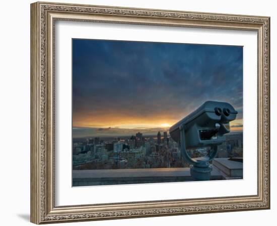 Montreal City View-Irene Suchocki-Framed Photographic Print