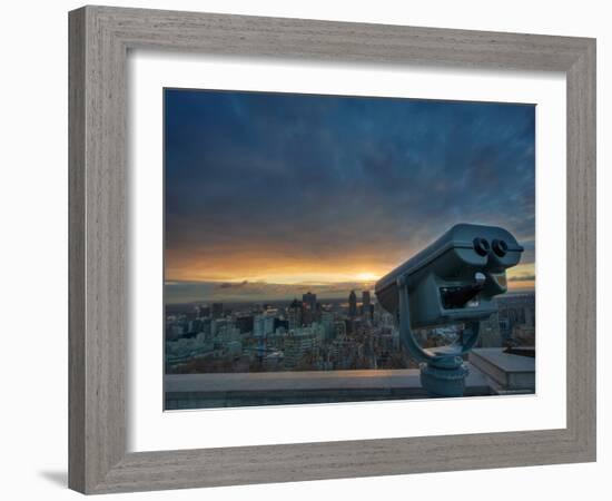 Montreal City View-Irene Suchocki-Framed Photographic Print