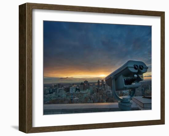 Montreal City View-Irene Suchocki-Framed Photographic Print