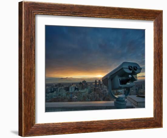 Montreal City View-Irene Suchocki-Framed Photographic Print