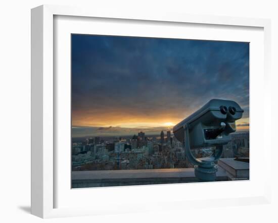 Montreal City View-Irene Suchocki-Framed Photographic Print