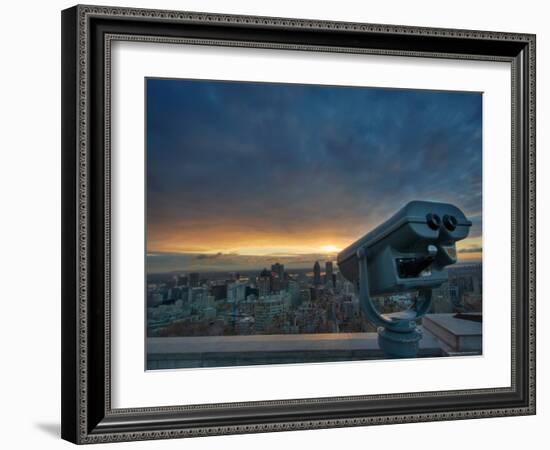 Montreal City View-Irene Suchocki-Framed Photographic Print