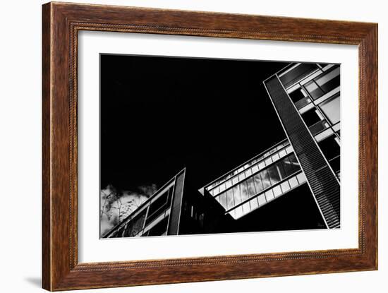 Montreal Monochrome II-Jean-François Dupuis-Framed Art Print