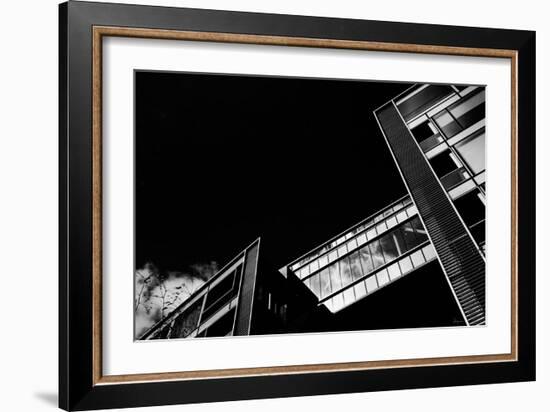 Montreal Monochrome II-Jean-François Dupuis-Framed Art Print