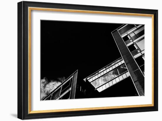 Montreal Monochrome II-Jean-François Dupuis-Framed Art Print