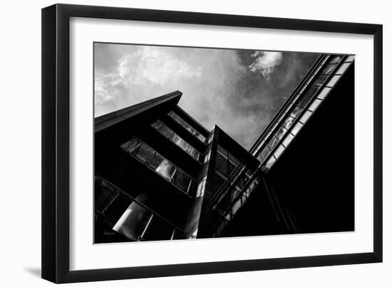 Montreal Monochrome III-Jean-François Dupuis-Framed Art Print