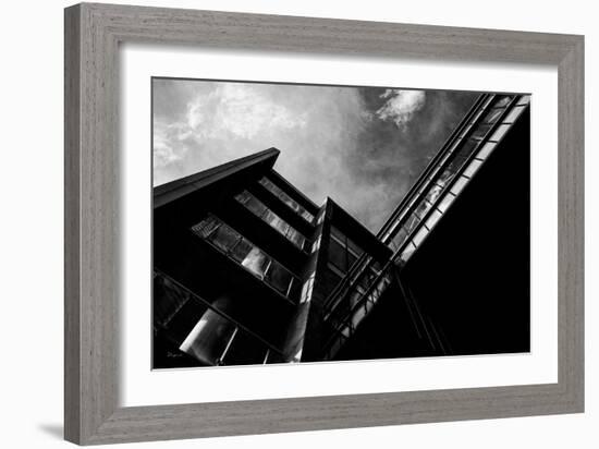 Montreal Monochrome III-Jean-François Dupuis-Framed Art Print