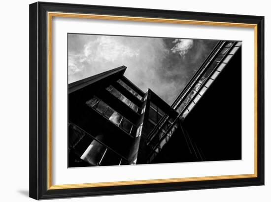 Montreal Monochrome III-Jean-François Dupuis-Framed Art Print