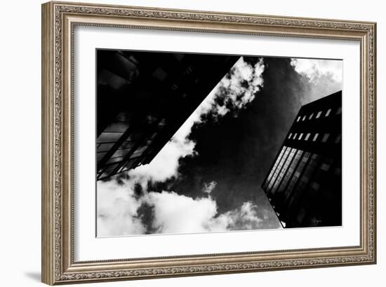 Montreal Monochrome VI-Jean-François Dupuis-Framed Art Print