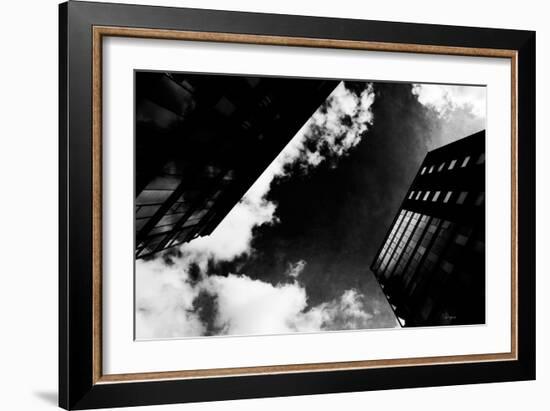 Montreal Monochrome VI-Jean-François Dupuis-Framed Art Print