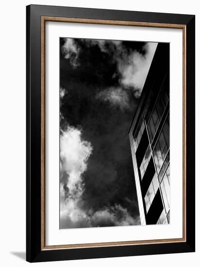 Montreal Monochrome VII-Jean-François Dupuis-Framed Art Print