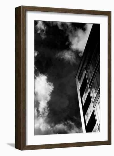 Montreal Monochrome VII-Jean-François Dupuis-Framed Art Print