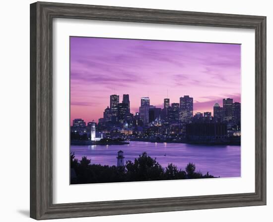 Montreal, Quebec, Canada-Walter Bibikow-Framed Photographic Print